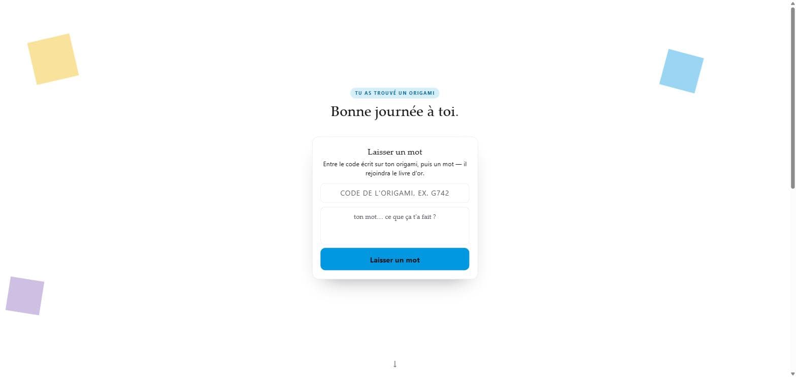 Page d'accueil des Papiers du matin